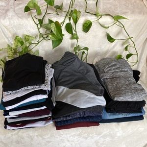 MATERNITY BUNDLE WARDROBE | medium | sweater dresses, pants, shirts | WINTER